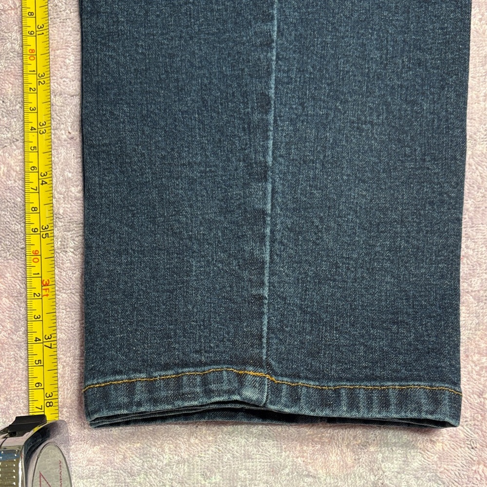 Talbots Petites Stretch Women's Straight Leg Jeans - Dark Blue